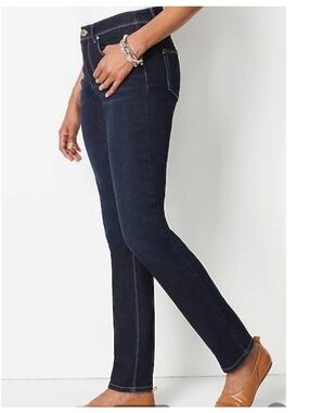 J Jill jeans high rise straight leg size 10